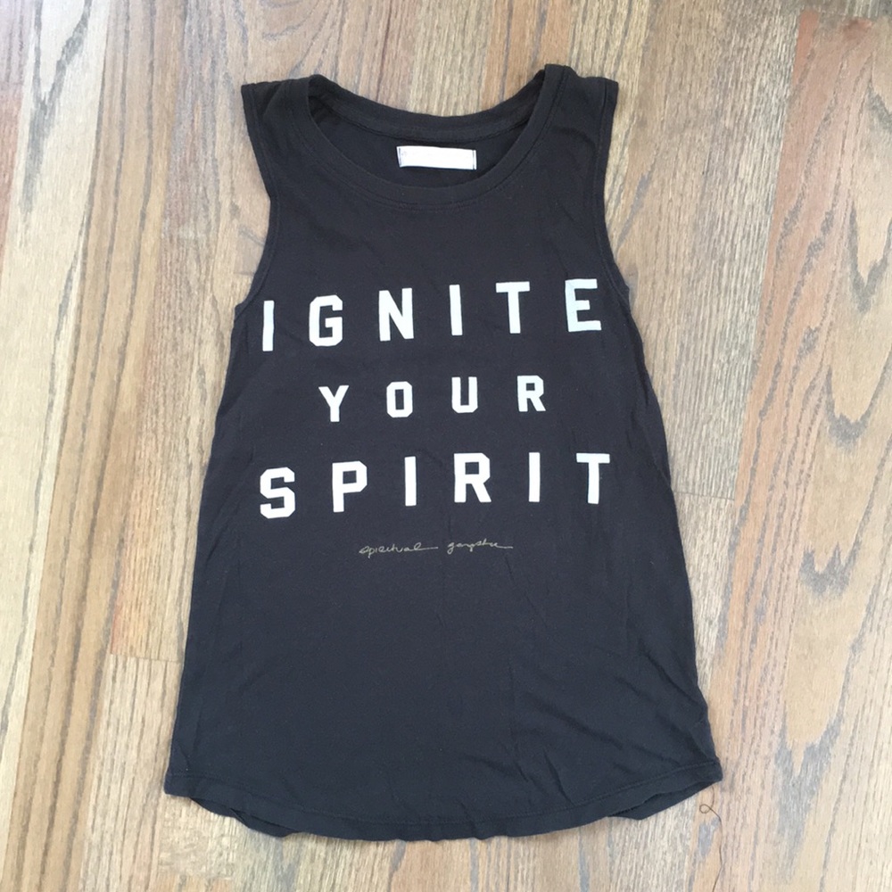 Spiritual Gangster Black Tank